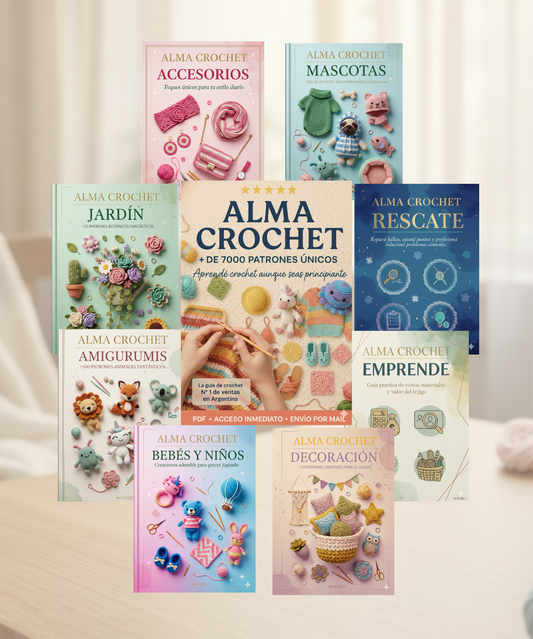 Aprendé crochet paso a paso y creá piezas increíbles desde casa