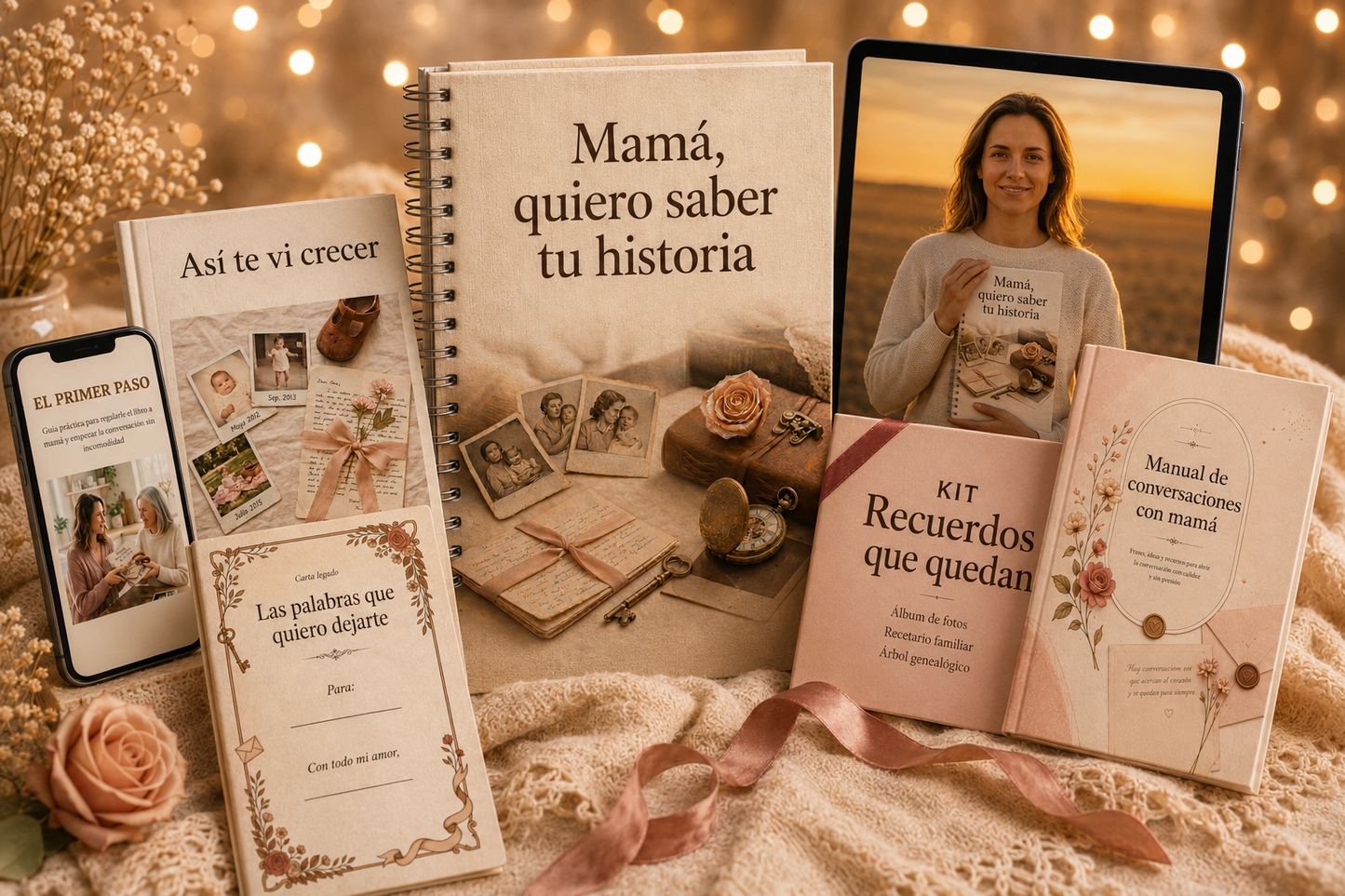 MAMA QUIERO SABER TU HISTORIA + 4 bonus de regalo🎁